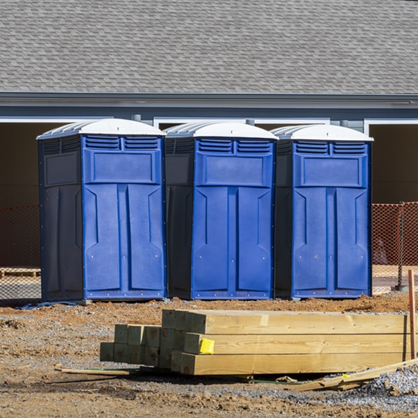 what is the cost difference between standard and deluxe porta potty rentals in Newberry Pennsylvania